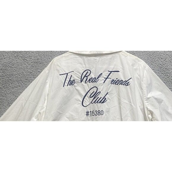 Zara Trafaluc Collection The Real Friends Club Women’s White 3/4 Sleeve L Top - Picture 6 of 6